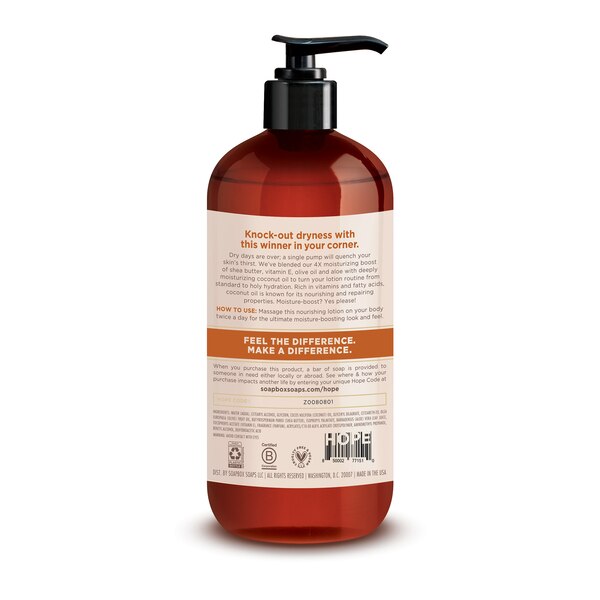 Soapbox Coconut Milk Deep Moisture Body Lotion, 16 OZ