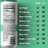 Tru, Focus,  Apple Kiwi Flavored Sparkling Water, 12 oz, thumbnail image