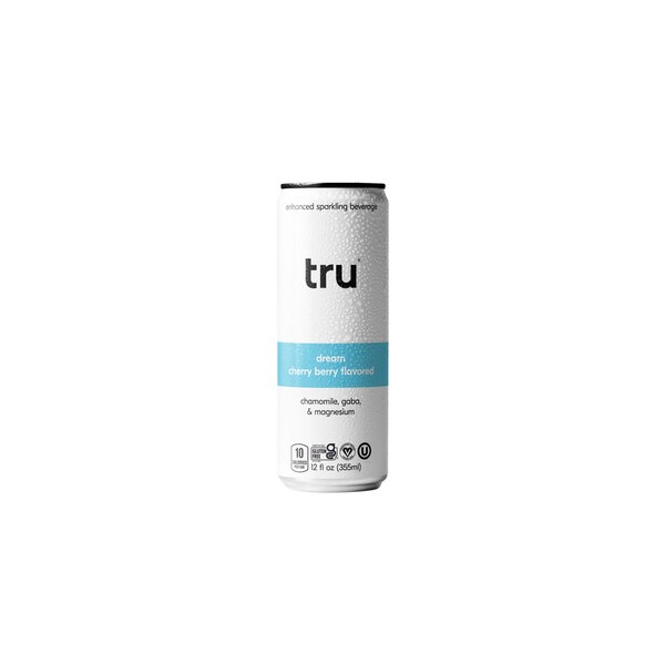 Tru, Dream, Cherry Berry Flavored Sparkling Water, 12 oz