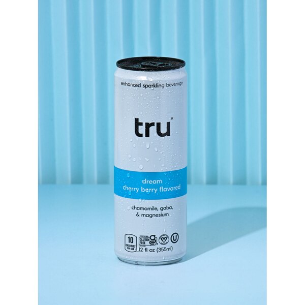 Tru, Dream, Cherry Berry Flavored Sparkling Water, 12 oz