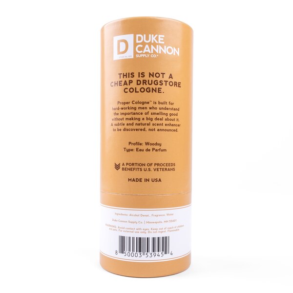 Duke Cannon Proper Cologne - Prescott, 1.7 OZ