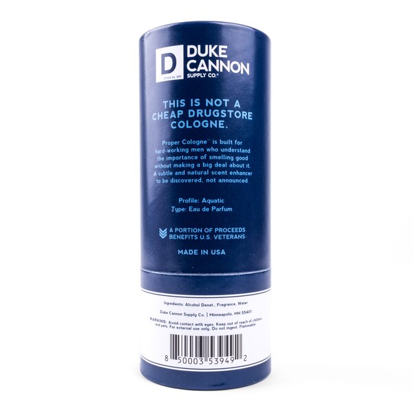Duke Cannon Proper Cologne - Huron, 1.7 OZ