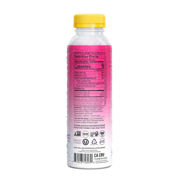 Lemon Perfect Hydrating Lemon Water, 12 OZ