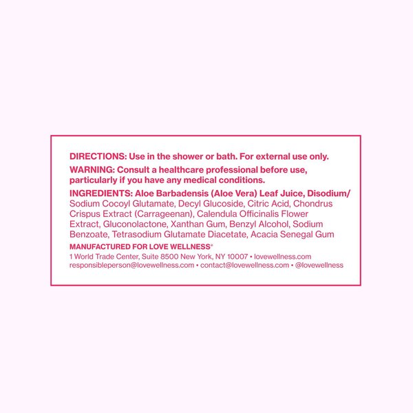 Love Wellness pH Balanced Cleanser Vulva Cleanser, 5 OZ