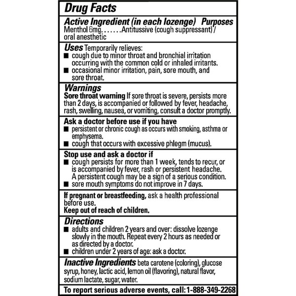 Jakemans Throat & Chest, Lozenges Bag, Pack of 5, 30ct