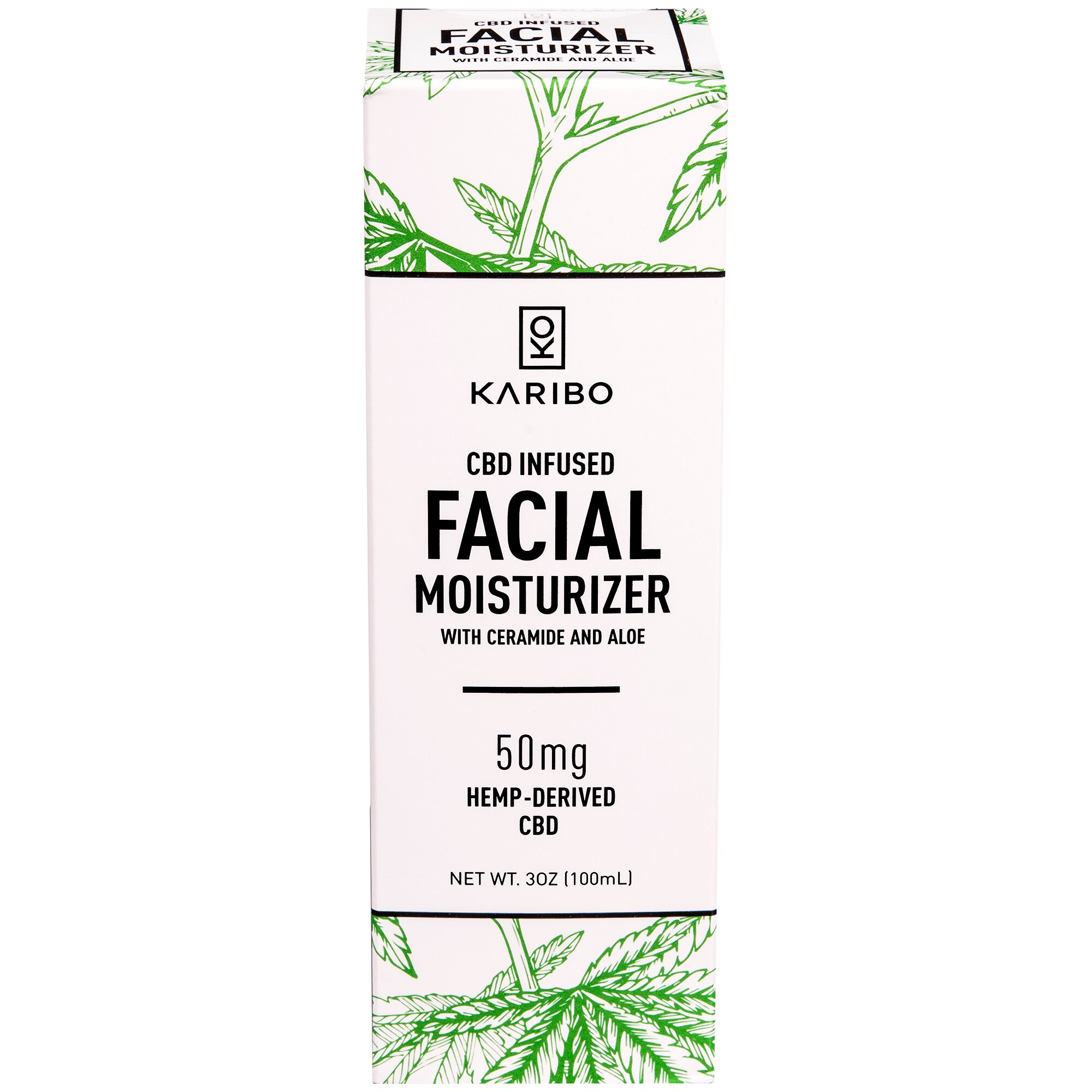 KARIBO CBD Infused Facial Moisturizer, 3 OZ - State Restrictions Apply