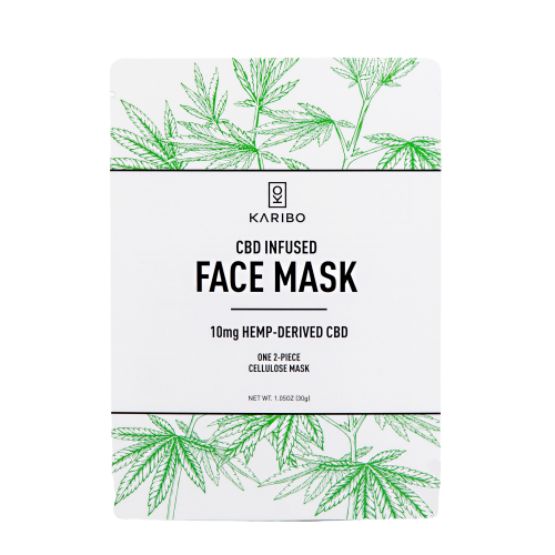 KARIBO CBD Infused Cellulose Face Mask - State Restrictions Apply