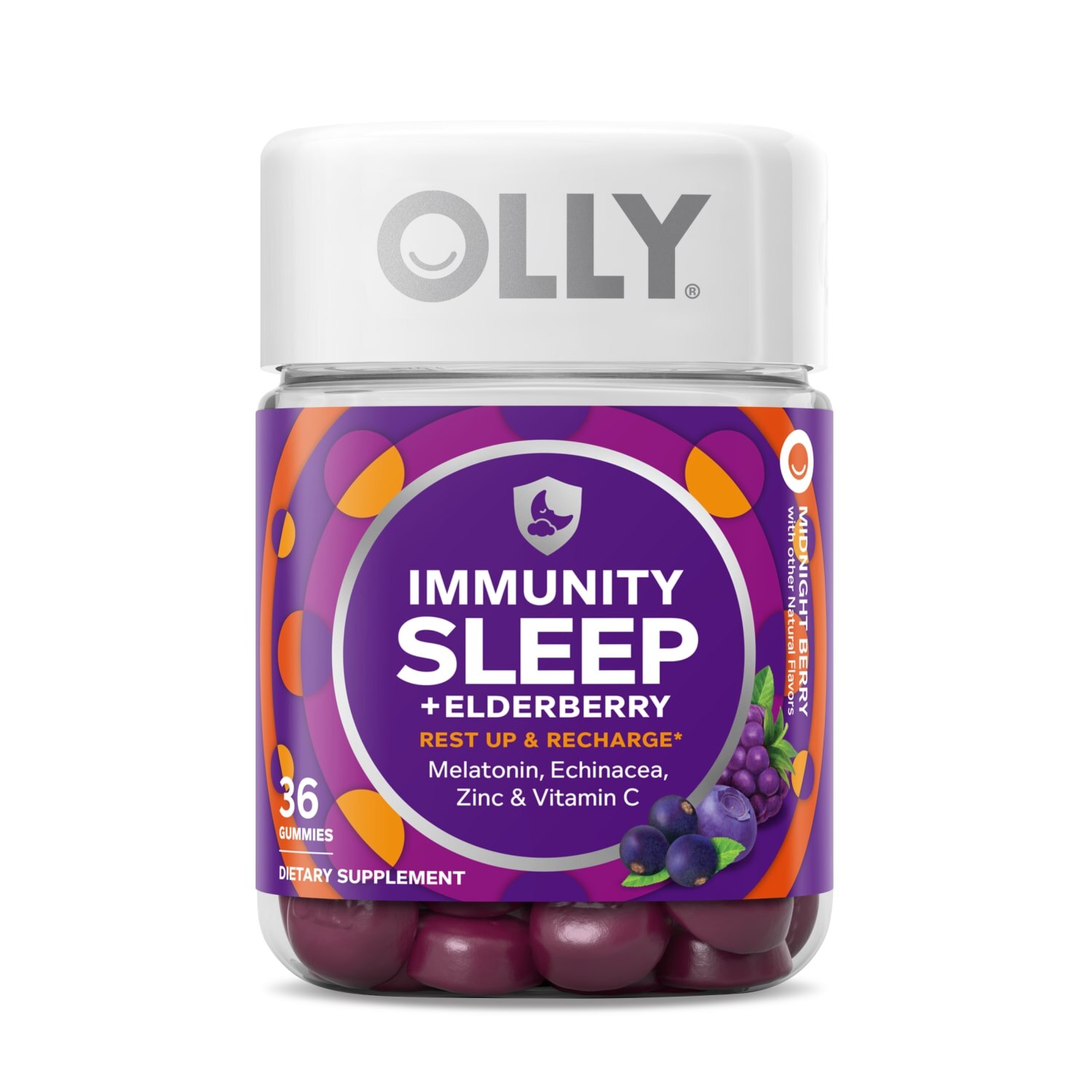 Olly Immunity Sleep + Elderberry, 36 CT
