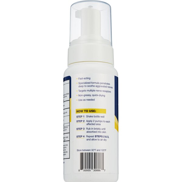 Theraworx Fast-Acting Nerve Relief Foam, 7.1oz