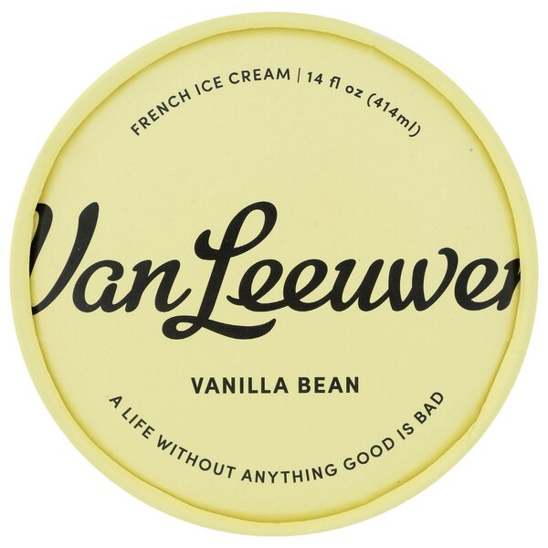 Van Leeuwen, Vanilla Bean Ice Cream, 14 oz