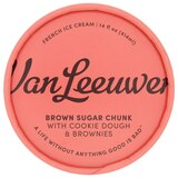 Van Leeuwen, Brown Sugar Chunk Ice Cream, 14 oz, thumbnail image