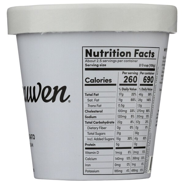 Van Leeuwen, Coffee Affogato Ice Cream, 14 oz