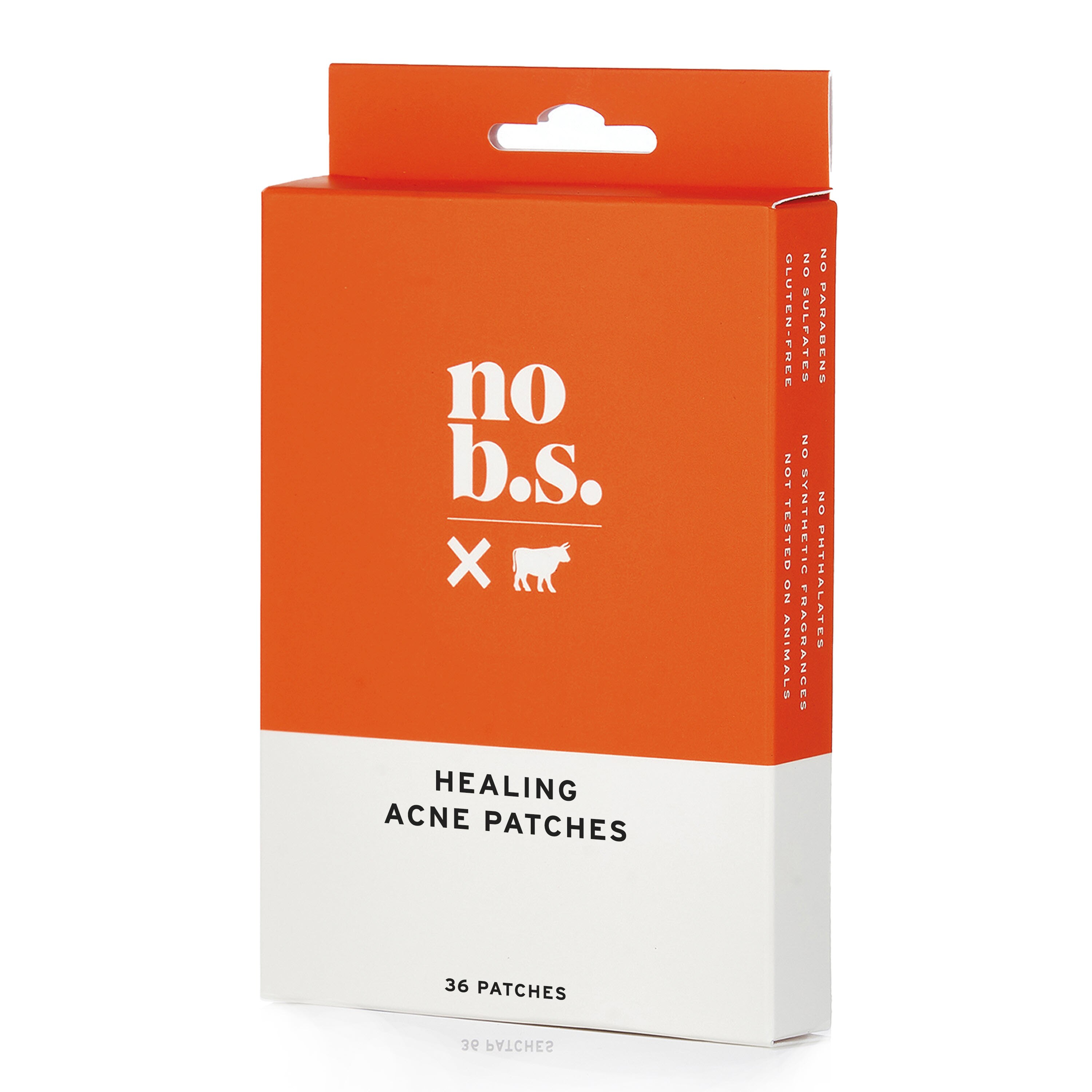 No B.S. Healing Acne Patches Hydrocolloid Pimple Patches, 36CT