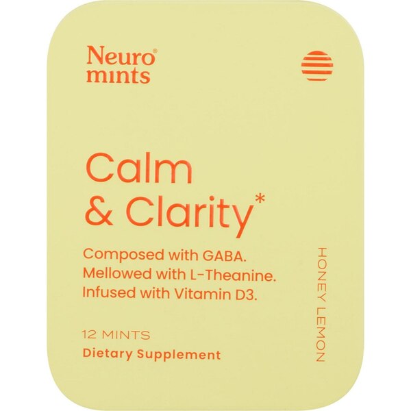 Neuro Calm & Clarity - Honey Lemon 12 Piece Tin