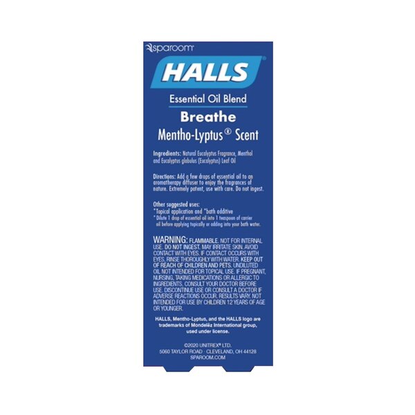 sparoom HALLS Essential Oil Blend, Mentho-Lyptus