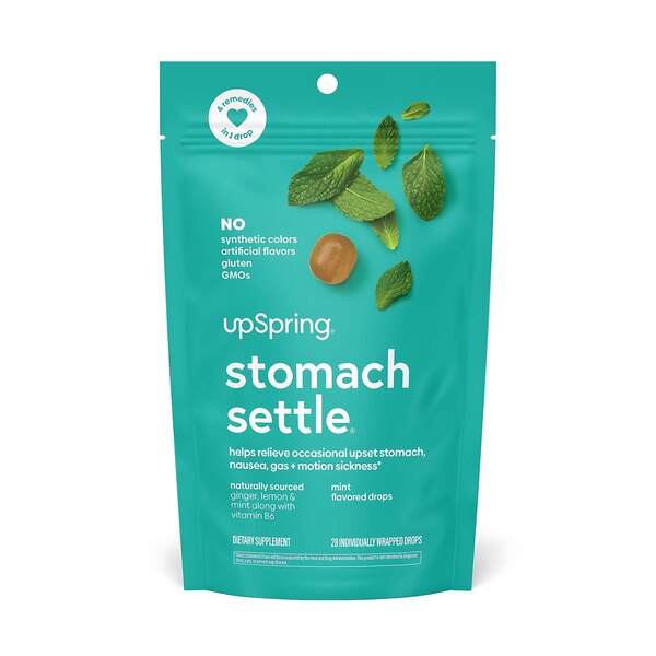 Stomach Settle Mint Drops, 28 CT
