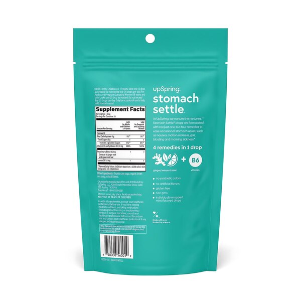 Stomach Settle Mint Drops, 28 CT