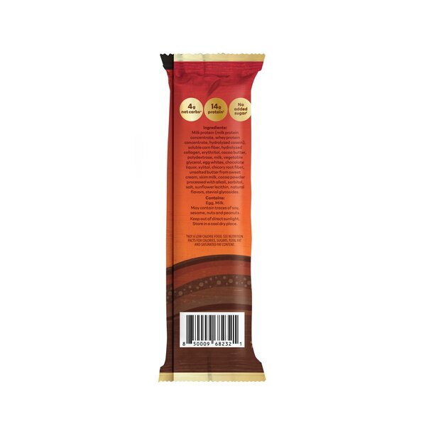 N!ick's Keto Snack Bar, Karamell Choklad, 1 ct, 1.76 oz