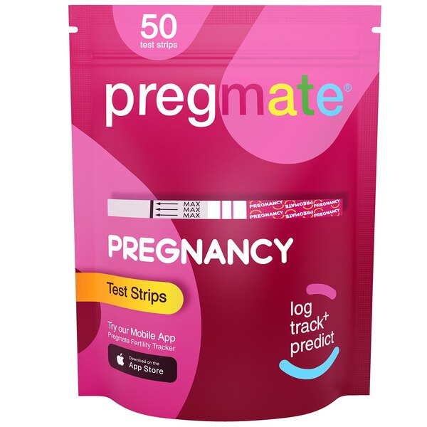 Pregmate Pregnancy Test Strips, 50 CT