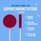 Lolleez Immuniteez Immune Support* Pops for Kids - Elderberry, 10CT, thumbnail image