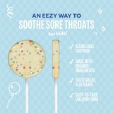 Lolleez Organic Throat Soothing Pop - Birthday Cake, 15 CT, thumbnail image