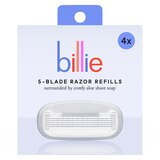 Billie Women's 5-Blade Razor Blade Refills, thumbnail image