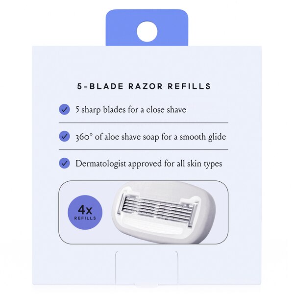 Billie Women's 5-Blade Razor Blade Refills