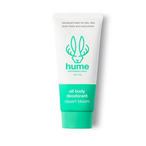 Hume Supernatural All Body Deodorant Balm, Desert Bloom, 2 OZ