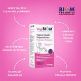 Vagibom Vaginal Health Pro and Prebiotic Suppositories, 5 CT, thumbnail image