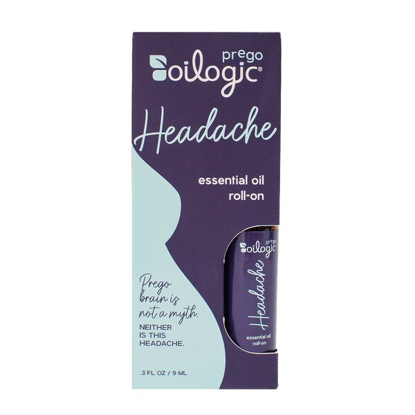 Oilogic Prego Headache Essential Oil Roll On, 0.3 OZ