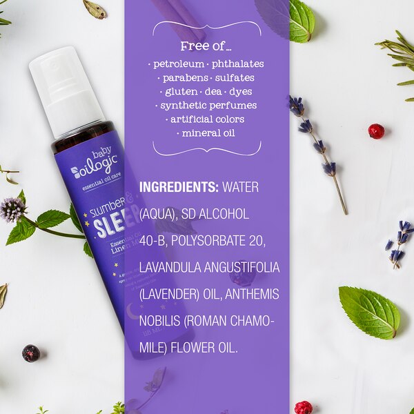 Oilogic Baby Slumber & Sleep Essential Oil Mist, 4 OZ