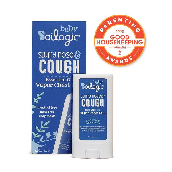 Oilogic Stuffy Nose & Cough Vapor Chest Rub, 0.42 OZ