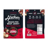 Country Archer Spicy Sesame Garlic Grass-Fed Beef Jerky, Zero Sugar, 2 oz, thumbnail image