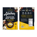 Country Archer Mustard BBQ Grass-Fed Beef Jerky, Zero Sugar, 2 oz, thumbnail image 2 of 2