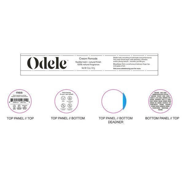 Odele Cream Pomade, 1.5 OZ