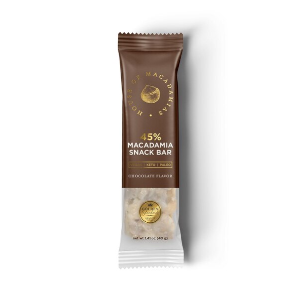 House of Macadamia, Chocolate Snack Bar, 1.41 oz