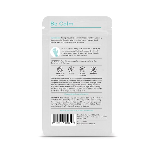 The Good Patch, Be Calm, 4 CT