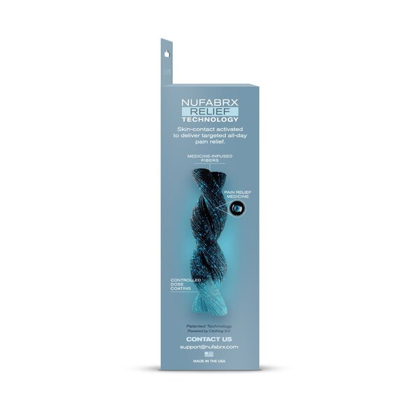 Nufabrx Pain Relieving Medicine + Compression Arm Sleeve
