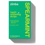 Zimba Teeth Whitening Strips, Spearmint, 14 Treatments, thumbnail image