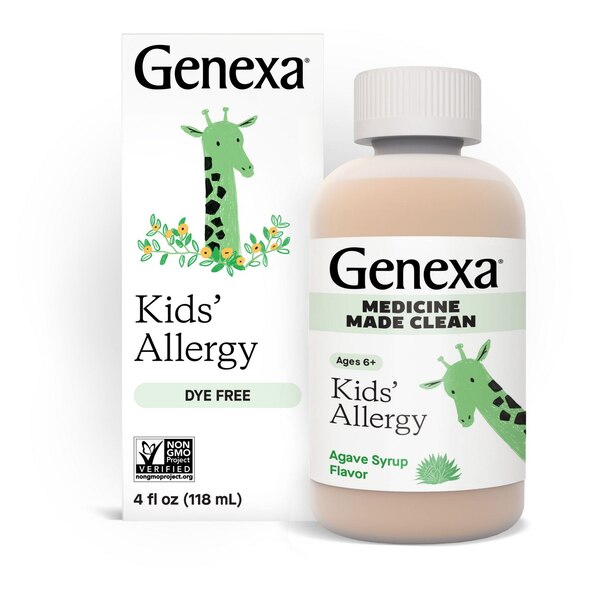 Genexa Kids' Allergy Relief, Diphenhydramine HCl, 4 OZ