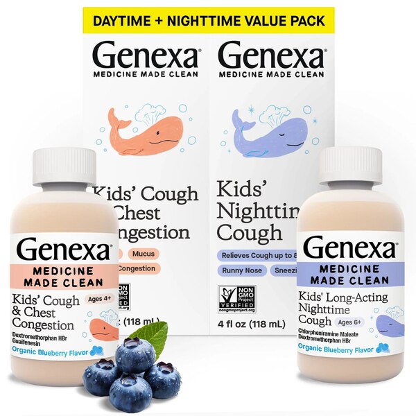 Genexa Kids' Daytime & Nighttime Combo Pack