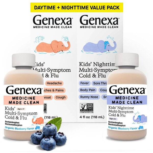 Genexa Kids' Daytime & Nighttime Multi-Symptom, 8 OZ