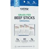 Think Jerky, Original Beef Stick Pouch, 1 oz, thumbnail image