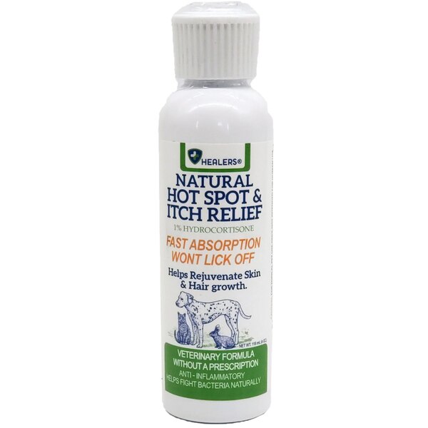 Healers Natural Hot Spot & Itch Relief Aid with Hydrocortisone