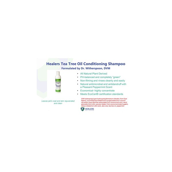 Healers Tea Tree Oil Conditioning Shampoo, 8 oz