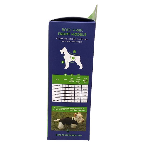 Healers Front Anxiety Wrap, Medium