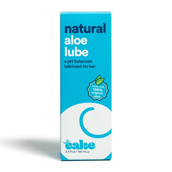 Hello Cake Natural Aloe Lube, 3.3 OZ