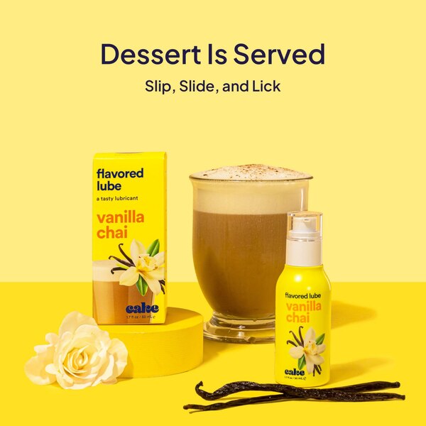 Hello Cake Vanilla Chai Flavored Lubricant