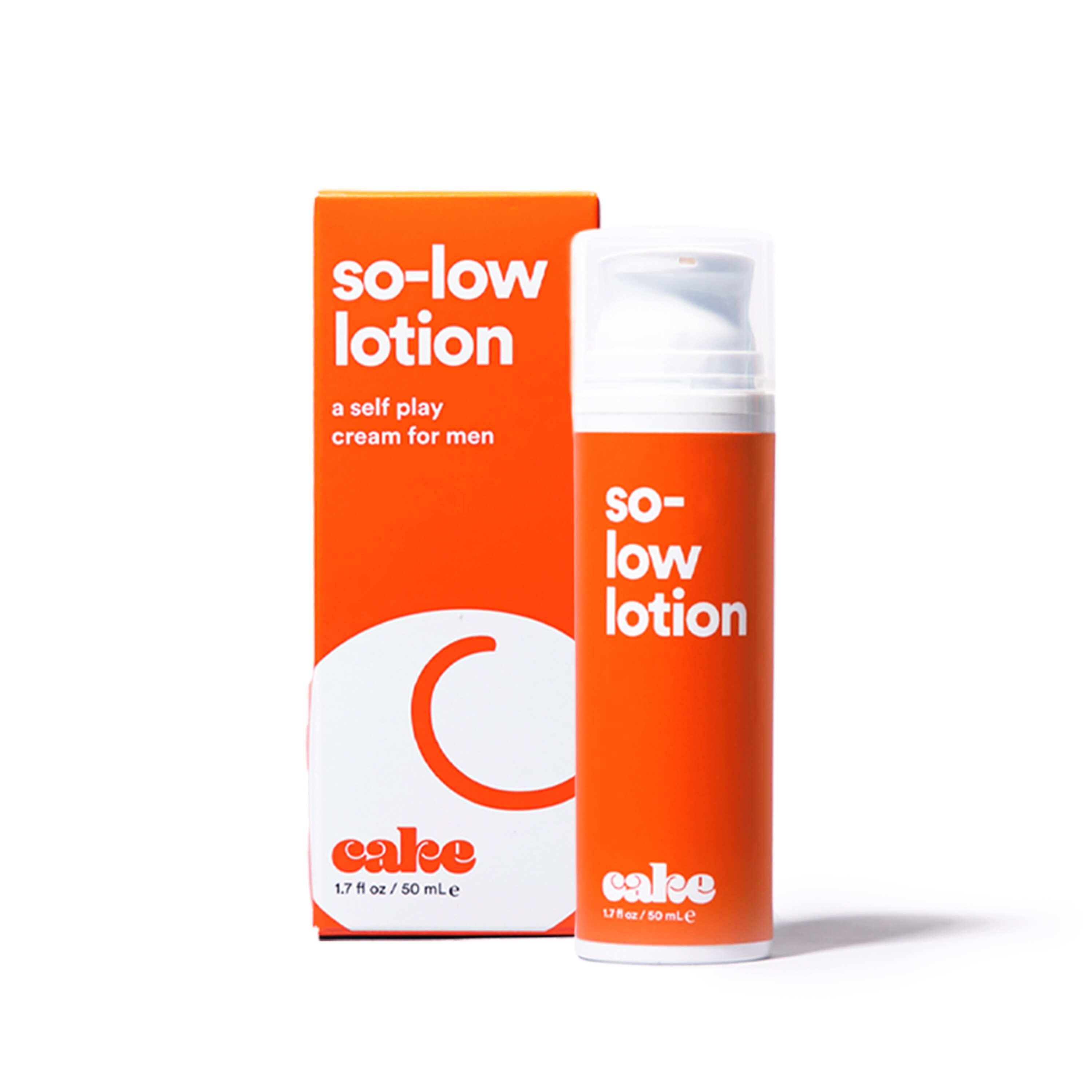 Hello Cake So-Low Lotion Men's Personal Moisturizing Lubricant, 1.7 OZ