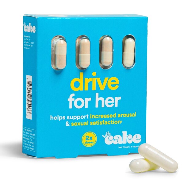 Hello Cake Drive for Her Supplement, 4 CT